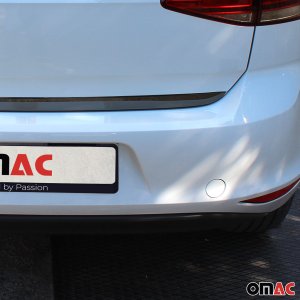 Volkswagen Golf VII Tailgate Trim - Omac - S.Steel - Gloss Dark - 2013